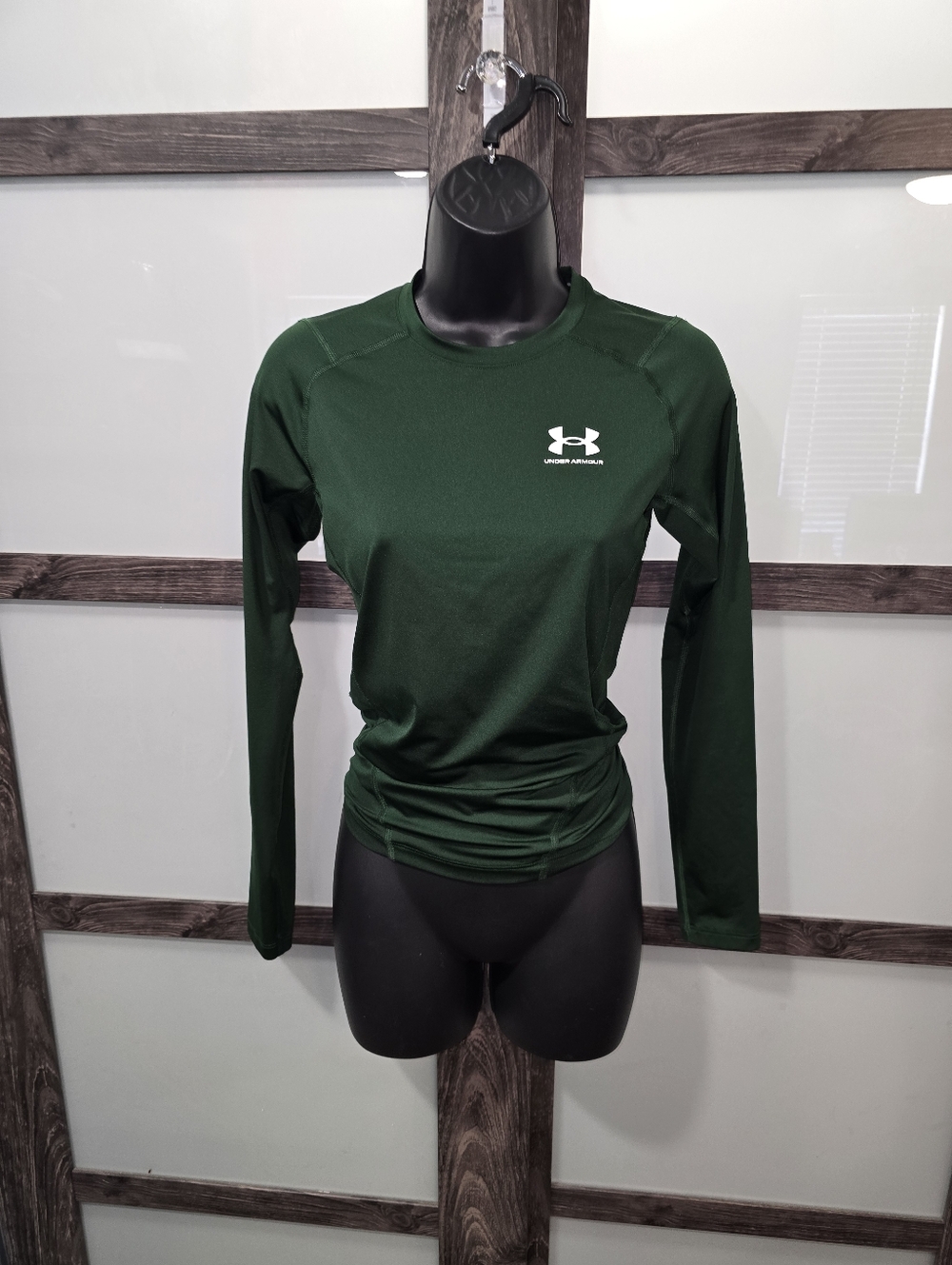 Under Armour Heatgear Compression Long-sleeve Womens Sz S